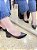 Scarpin preto salto bloco - Imagem 3