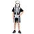 Fantasia Esqueleto Infantil Curto com Máscara - Halloween - Imagem 1