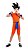 Fantasia Goku Curto Infantil - Dragon Ball Z - Imagem 1