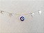 Pulseira de Olho Grego com Folhas - Imagem 1