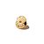 Tarraxa grande personalizada Stilla folheada a ouro 18K hipoalergênico (par) - Imagem 1