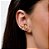 Brinco ear hook maxi folheado a ouro 18K hipoalergênico - Imagem 1