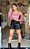 Short clochard em couro fake - Imagem 1