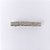 Prendedor Metal Barrete Strass - Imagem 2
