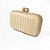 Bolsa Clutch de Palha Rattan com Fecho de Madeira - Imagem 1