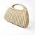 Bolsa Clutch de Palha com Alça de Madeira - Imagem 1