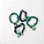 Kit 4 Pulseiras de Pedras Irregulares com Pingentes e Detalhes em Metal - Imagem 2