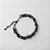 Pulseira de Metal com Elos Entrelaçados Ródio Negro - Imagem 1