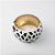 Pulseira Bracelete Largo de Metal Esmaltado Animal Print - Imagem 1