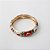 Pulseira Bracelete de Metal com Relevos e Detalhes Esmaltados - Imagem 3