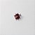 Broche de Metal Joaninha com Esmaltação e Strass - Imagem 1