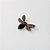 Broche de Metal Abelha com Strass e Pedraria - Imagem 3