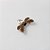 Broche de Metal Abelha com Strass e Pedraria - Imagem 2