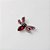 Broche de Metal Abelha com Strass e Pedraria - Imagem 5