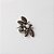 Broche de Metal Abelha com Pérola, Strass e Pedra Facetada - Imagem 3
