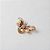 Broche de Metal Abelha Esmaltado com Strass e Pedraria - Imagem 2