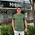Camiseta Ralph Lauren Verde Militar Logo Colorido - Imagem 2