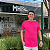 Camiseta Ralph Lauren Rosa Pink Logo Clássico Verde - Imagem 2