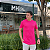 Camiseta Ralph Lauren Rosa Pink Logo Colorido - Imagem 1