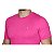 Camiseta Ralph Lauren Rosa Pink Logo Colorido - Imagem 4