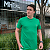 Camiseta Ralph Lauren Verde Bandeira Logo Colorido - Imagem 1