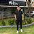 Camisa Social Oxford Manga Curta Preto Logo Clássico Cinza - Imagem 5