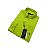 Camisa Social Oxford Manga Longa Verde Limão Logo Colorido - Imagem 3