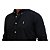 Camisa Social Oxford Manga Longa Preto Logo Colorido - Imagem 3