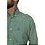 Camisa Social Txc Xadrez Manga Longa Verde Bolso Bordada 2768L - Imagem 2