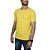 Camiseta Kingejoe Amarelo Slim Estampada Peito - Imagem 3