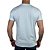 Camiseta Kingejoe Azul Claro Slim Estampada Inspire - Imagem 3