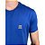 Camiseta Kingejoe Azul Royal Slim Estampada Peito - Imagem 2