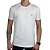 Camiseta Kingejoe Branco Slim Estampada Peito - Imagem 1