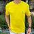 Camiseta Ralph Lauren Amarelo Logo Clássico Celeste - Imagem 4
