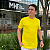 Camiseta Ralph Lauren Amarelo Logo Colorido - Imagem 1