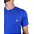 Camiseta Ralph Lauren Azul Royal Mescla Logo Clássico Amarelo - Imagem 2