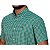 Camisa Ralph Lauren Xadrez Listras Dupla Verde Logo Clássico Vermelho - Imagem 5