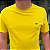 Camiseta Manhattan Jeans Amarelo Logo Clássico Bordado - Imagem 5