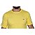 Camiseta Manhattan Jeans Amarelo Logo Clássico Bordado - Imagem 3