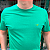 Camiseta Manhattan Jeans Verde Bandeira Logo Clássico Bordado - Imagem 5