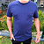 Camiseta Manhattan Jeans Marinho Logo Clássico Bordado - Imagem 5