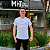 Camiseta Armani Exchange Branca Slim Estampada - Imagem 1