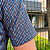Camisa Social Manga Curta Xadrez Multi Color Listras Logo Clássico Branco - Imagem 3