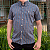Camisa Social Manga Curta Xadrez Multi Color Listras Logo Clássico Branco - Imagem 5