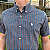 Camisa Social Manga Curta Xadrez Multi Color Listras Logo Clássico Branco - Imagem 4