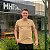 Camiseta Tommy Hilfiger Caqui Monogram Bordado Imd Tee - Imagem 1