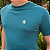Camiseta Tommy Hilfiger Verde Monogram Bordado Imd Tee - Imagem 3