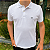 Polo Manhattan Jeans Branco Logo Clássico Bordado - Imagem 4