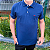 Polo Manhattan Jeans Marinho Logo Clássico Bordado - Imagem 4