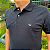 Polo Manhattan Jeans Preto Logo Clássico Bordado - Imagem 4